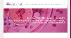 Desktop Screenshot of naturalhormonehealing.com